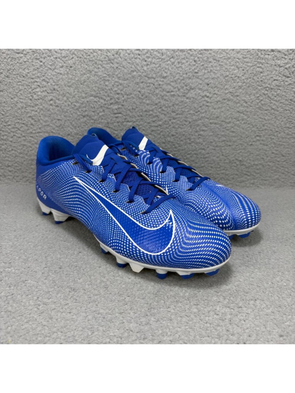 Nike Vapor Edge Team Mens 13 Shoes Game Royal Blue Football Cleats CZ2606-400